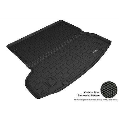 3D Maxpider Kagu Floor Mat for 2017-2018 Jaguar F-Pace Cargo Liner Stowable, Black M1JG0121309